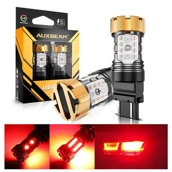 T25 3157 3156 LED Brake/Tail Light Bulbs 56W 50W 4000LM CAN-Bus