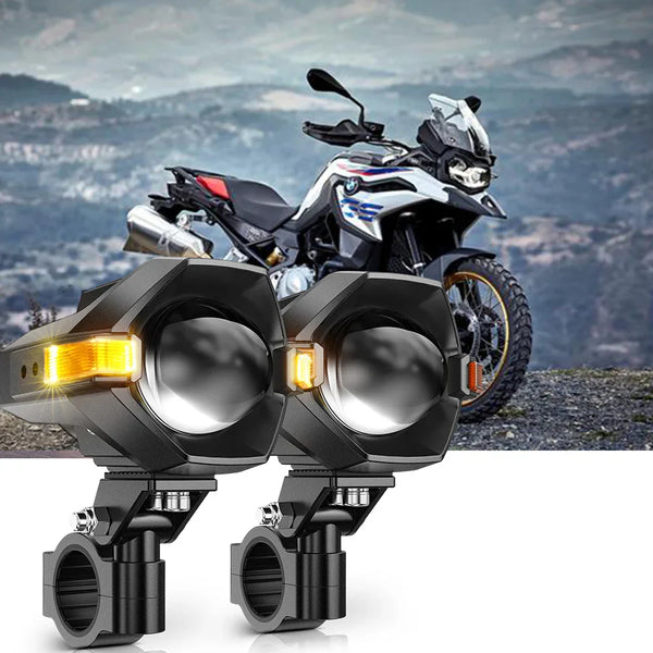 2018 BMW F 850 GS Motorcycle LED Spotlight Light 3+5 Light Modes MT8 S