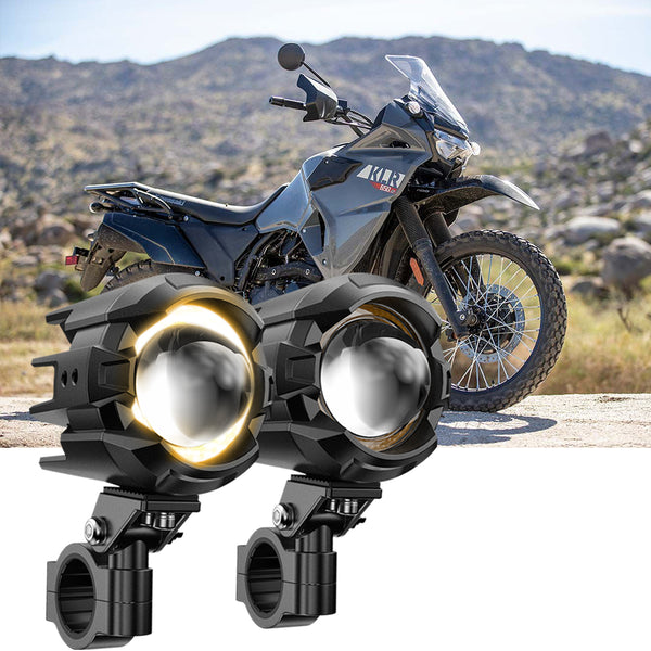 2023 Kawasaki KLR650 S Motorcycle LED Spotlight Light 3+5 Light Modes