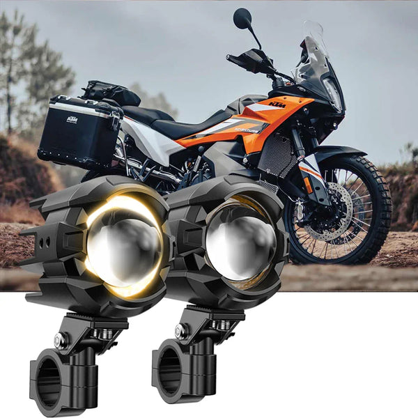 LEDスポットライト 2023 KTM 890 Adventure Motorcycle LED Spotlight Light 3+5 Light Modes