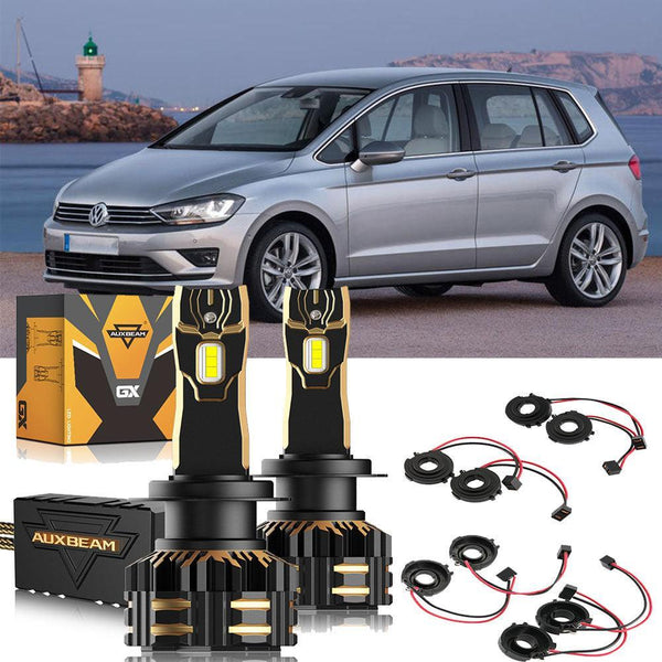 For 2014 15 16 17 Volkswagen Golf Sportsvan LED Headlight Bulbs