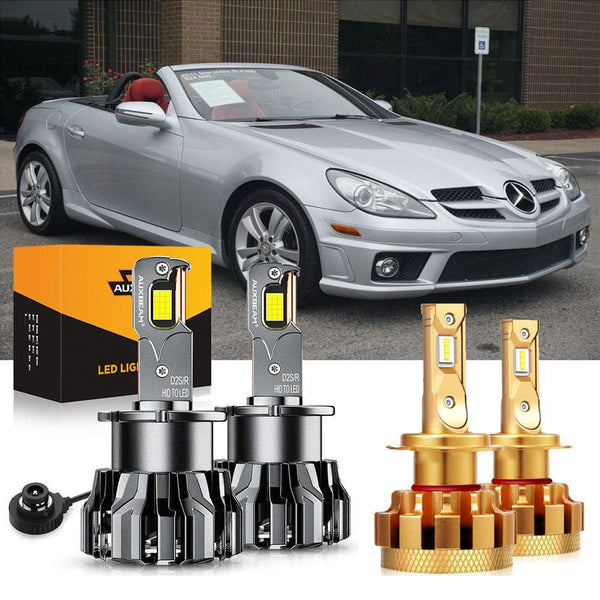 2009 10 11 Mercedes-Benz SLK300 LED Headlight Bulbs Replacement