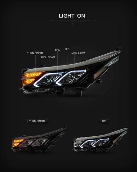 Luces Traseras Matrícula Luz De Matrícula LED Para Toyota Para Corolla