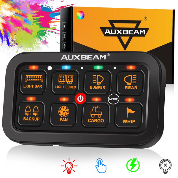 AUXBEAM スイッチパネル 自動調光機能 タッチコントロールパネル