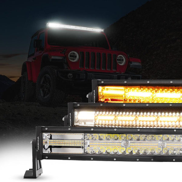 3Rows 15'' 18'' 20'' 23'' 216w 252w 288w 324w LED Work Light Bar 7D Offroad Combo Beam 12v 24v For Car Tractor Truck SUV ATV UTV - 34
