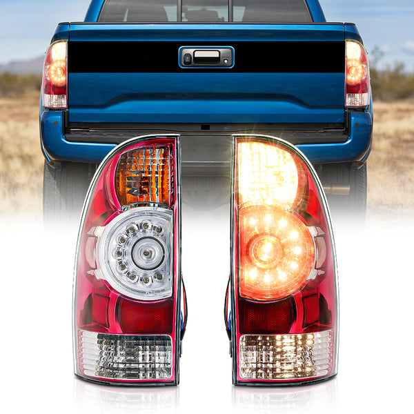 Toyota Tacoma 2005-2015 LED Tail Light with Bulb Wire Harness