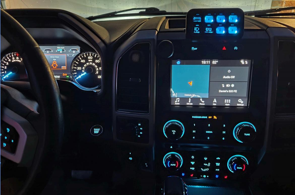 How to install Auxbeam AR-800 Switch Panel on Ford F150?