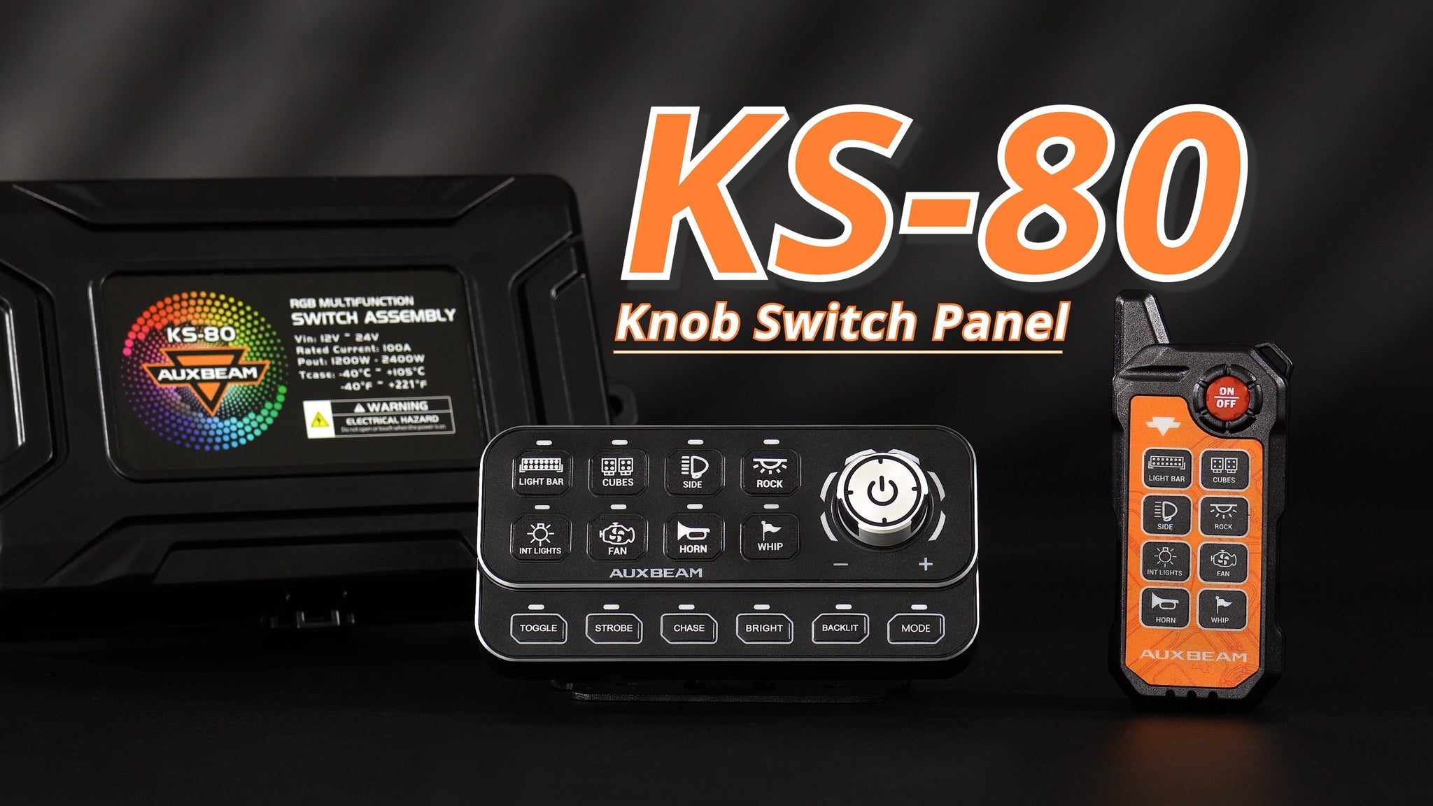 Auxbeam KS-80 Knob Switch: The Lighting Command Center Beyond Imagination