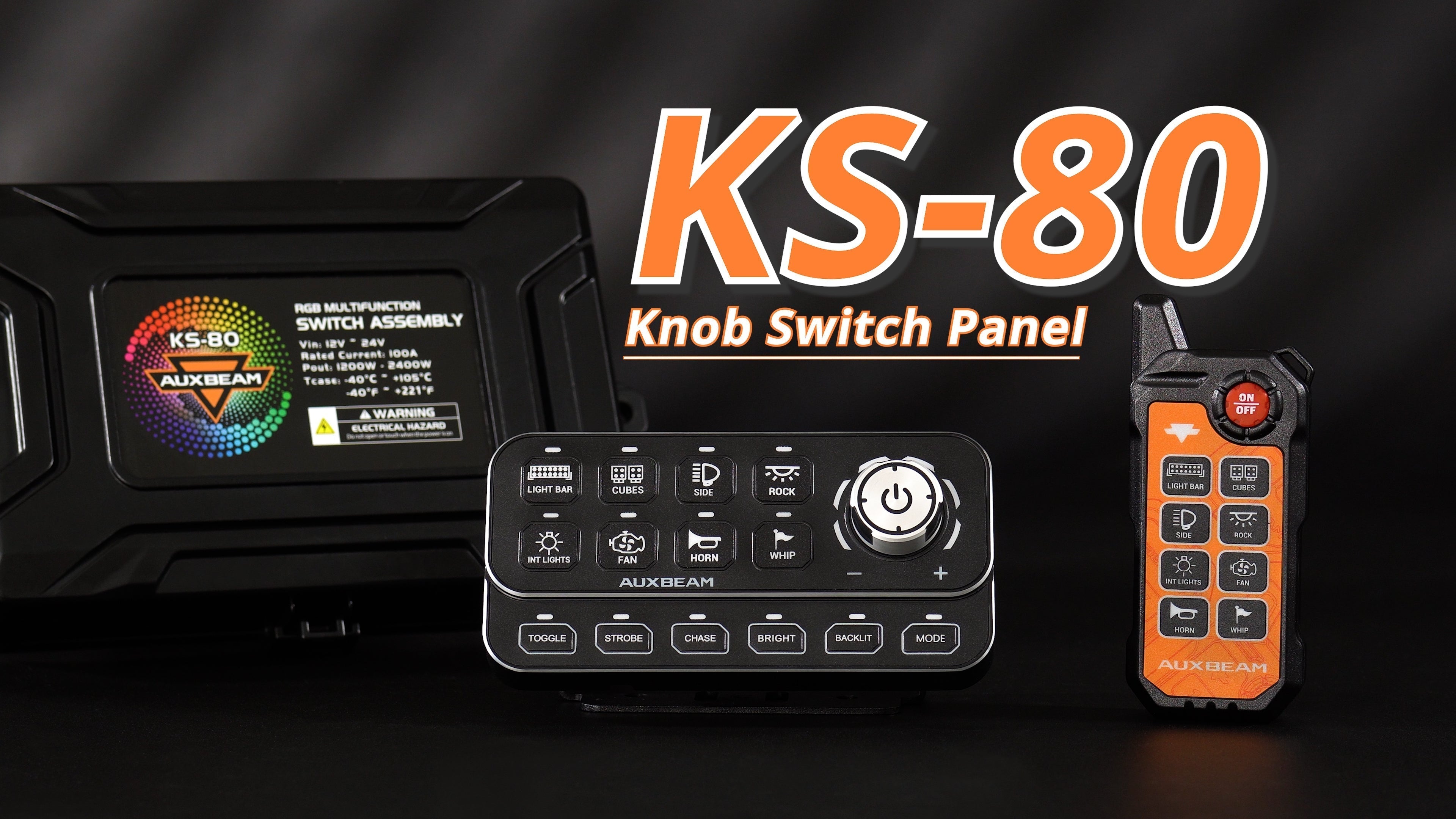 Auxbeam KS-80 Knob Switch: The Lighting Command Center Beyond Imaginat
