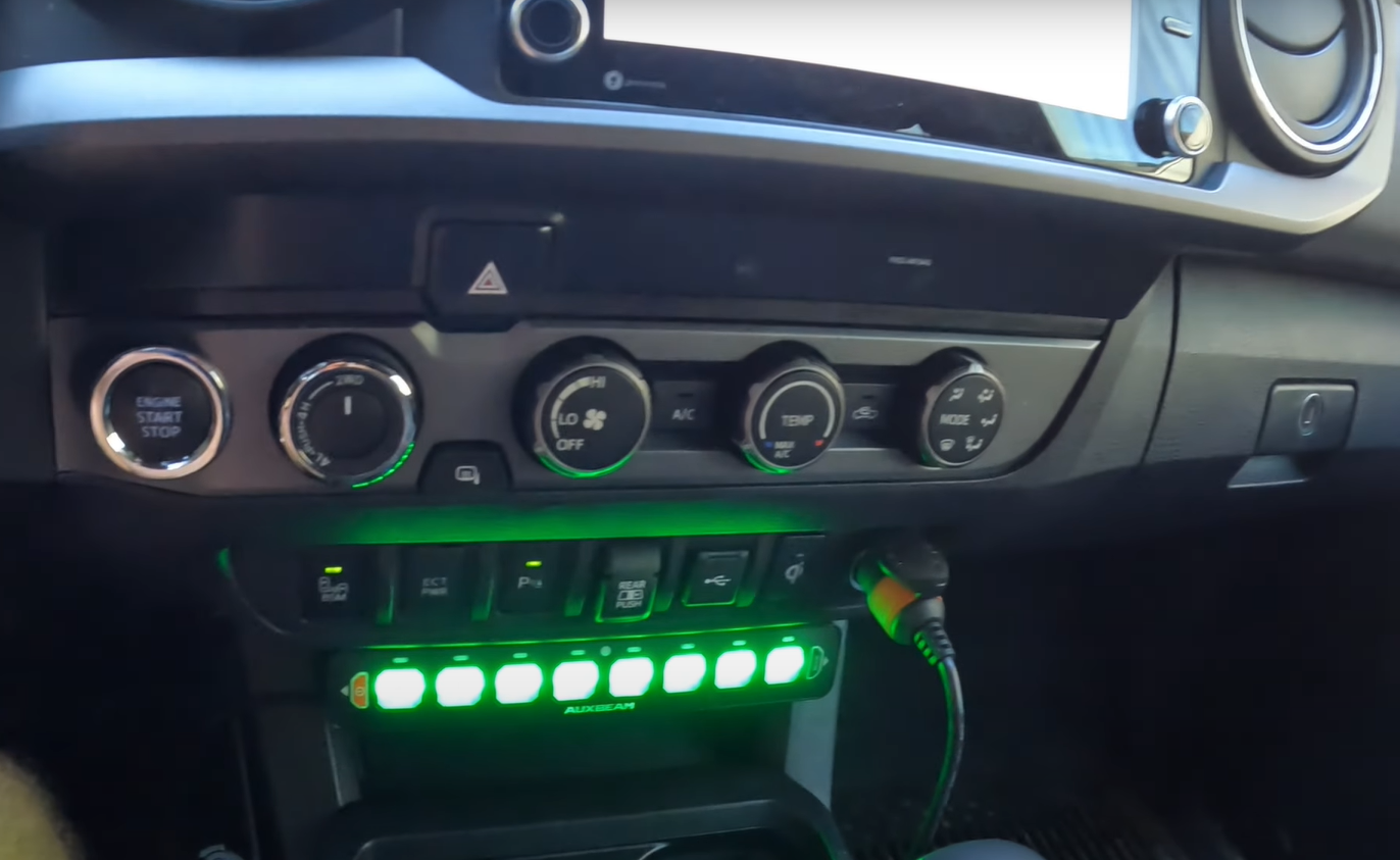 【Tacoma-Specific Install Guide】Auxbeam AS-800 Slim Switch Panel: From Wiring Mess to Ultimate Clean Look