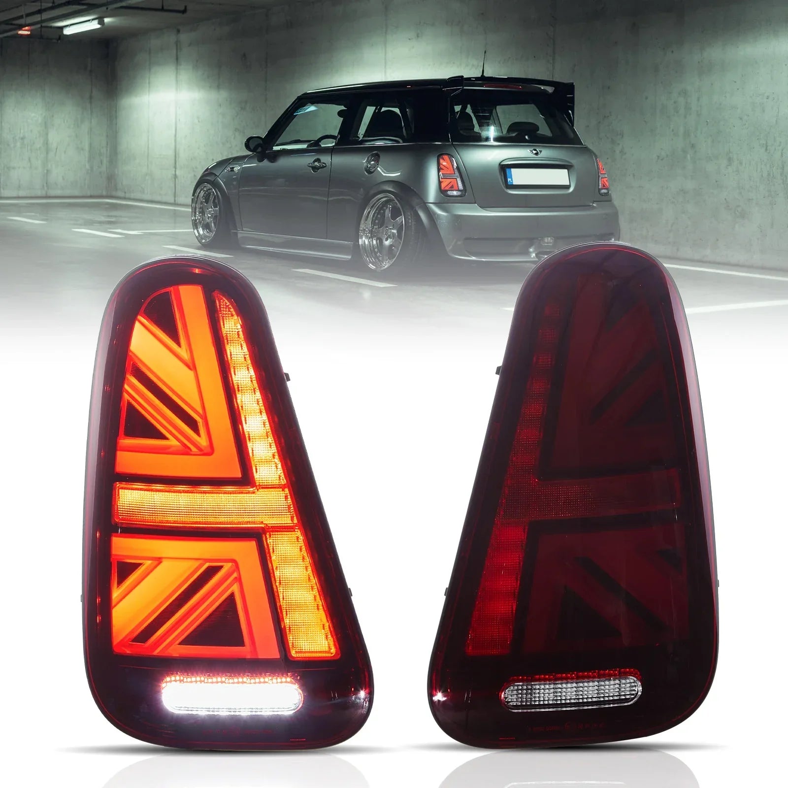 2001-2006 BMW Mini R50 R52 R53 LED Tail Lights Assembly