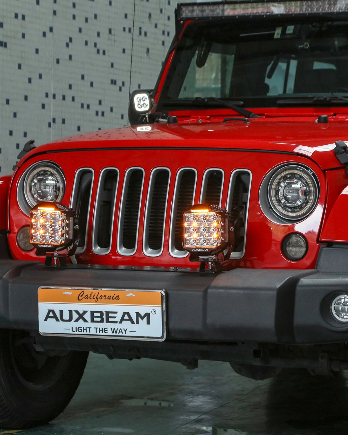 Auxbeam® 7 Inch Side Shooter LED Driving Lights Off Road Lights Auxbeam® 7 Inch Side Shooter LED Driving Lights Off Road Lights