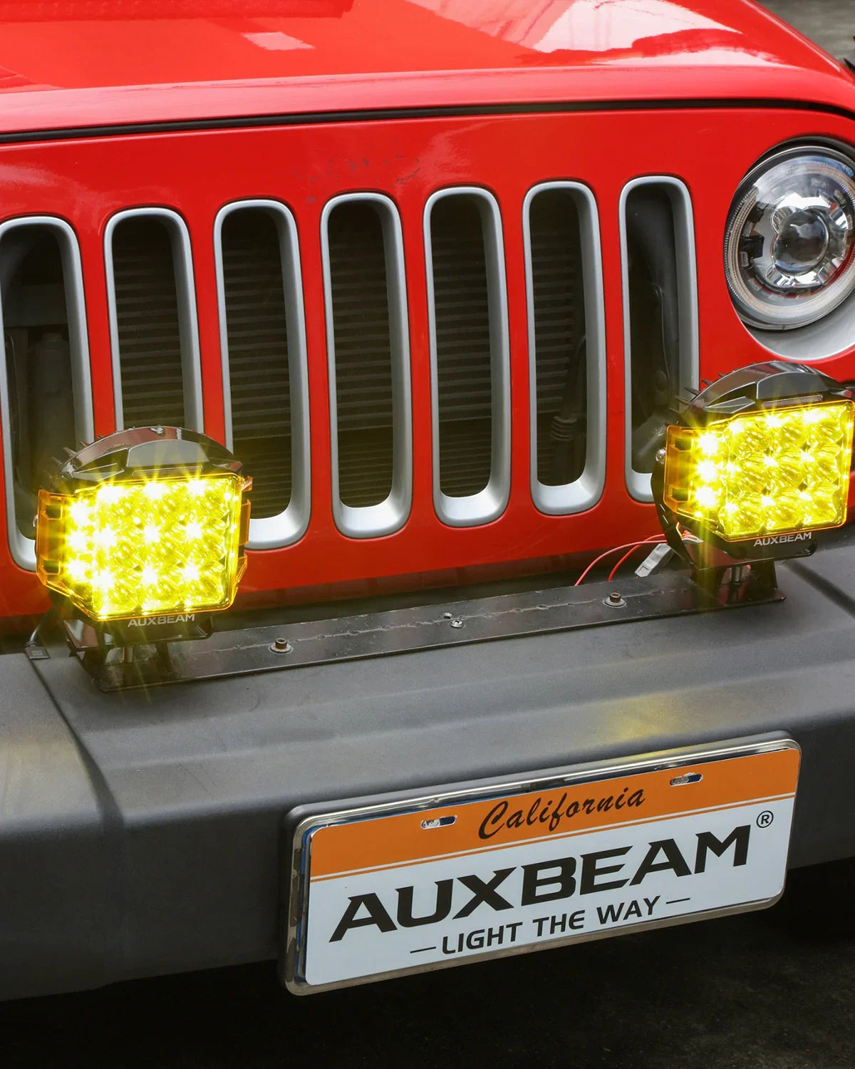 Auxbeam® 7 Inch Side Shooter LED Driving Lights Off Road Lights