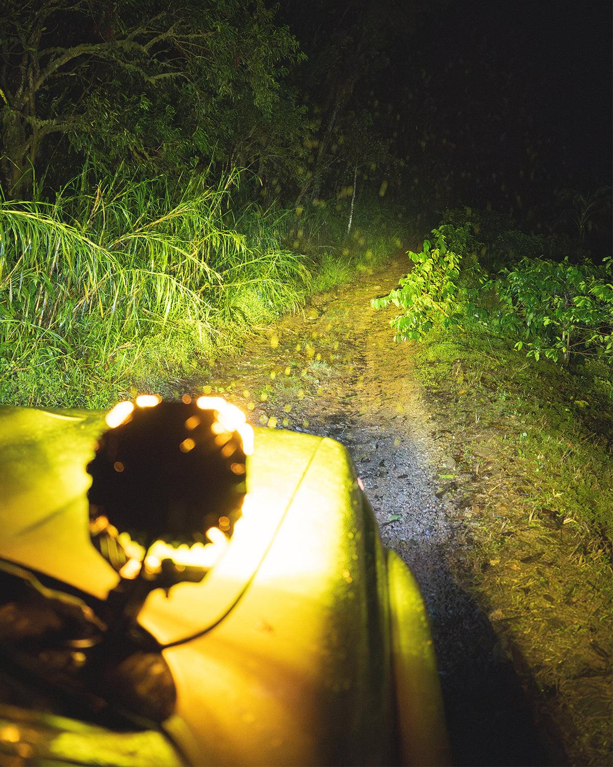 アレックス　ライトパネル（黄）　AREX AUXBEAM 5'' 172W Side Shooter LED Cube Pods Driving Lamps Work