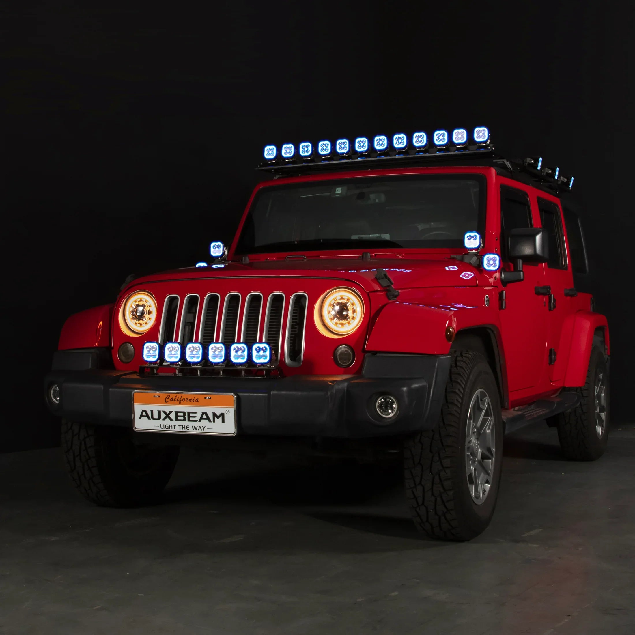 Auxbeam® Color Play Series 3 Inch 116W RGB LED Pod Lights Flood