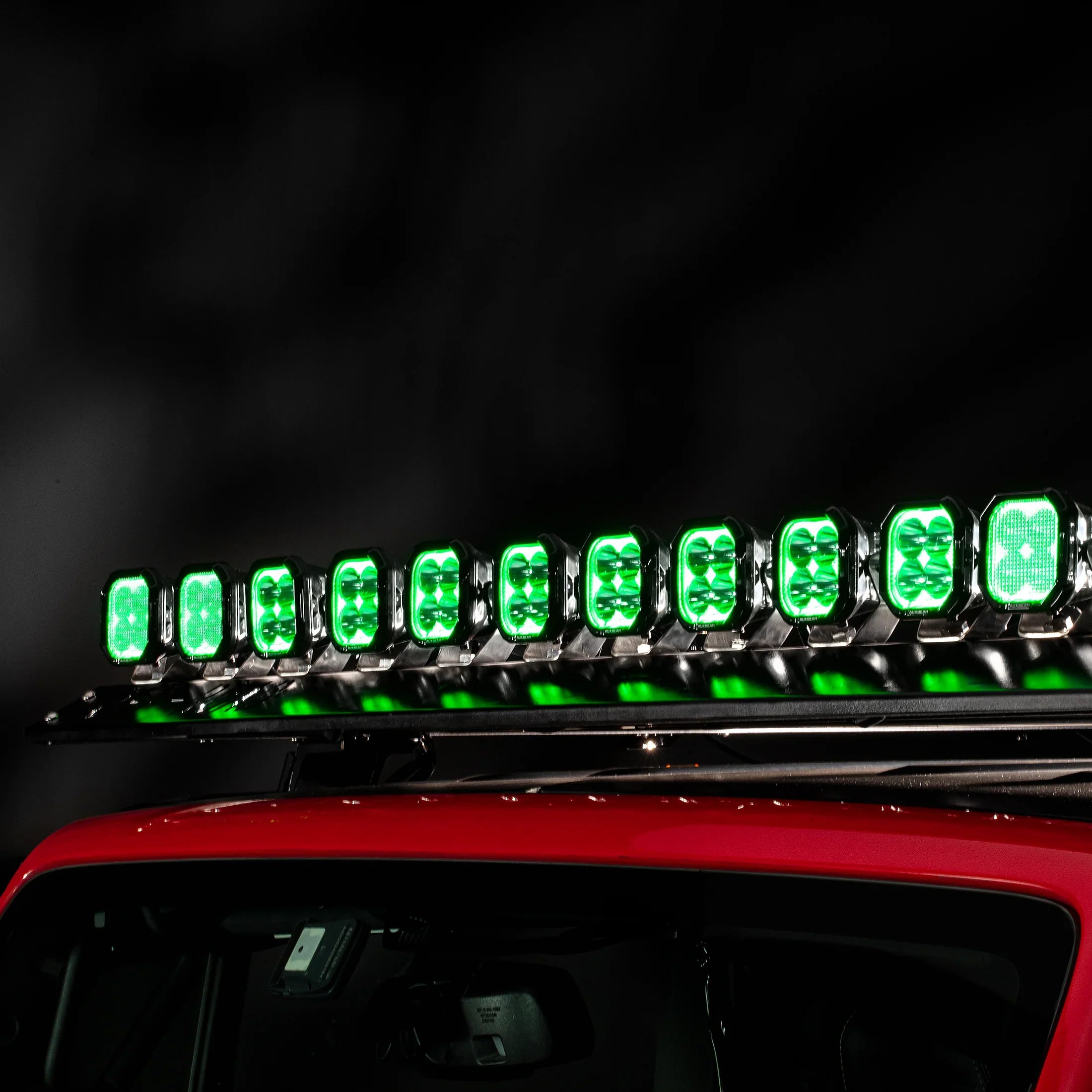 Auxbeam® Color Play Series 3 Inch 116W RGB LED Pod Lights Flood