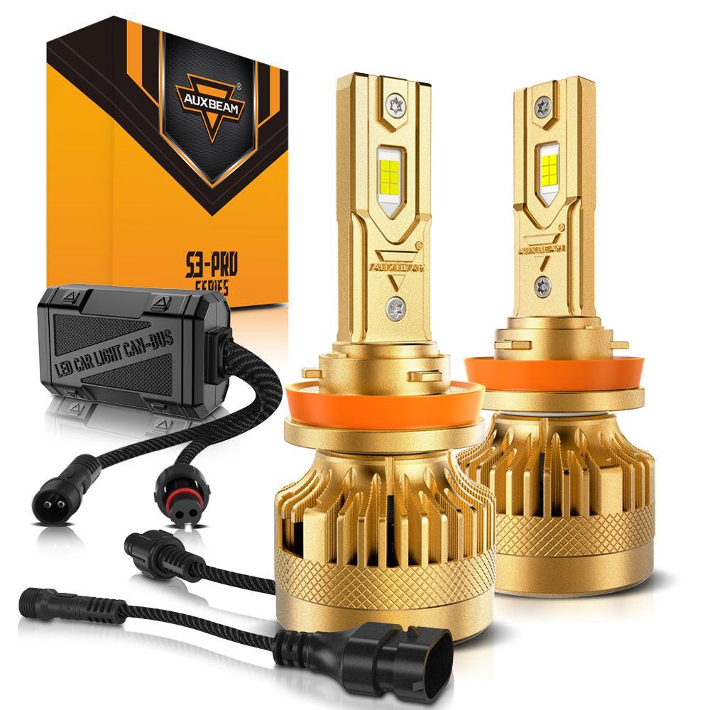 Auxbeam® H11/H9/H8 LED Headlight Bulb | Dual Decoder CAN-BUS Error