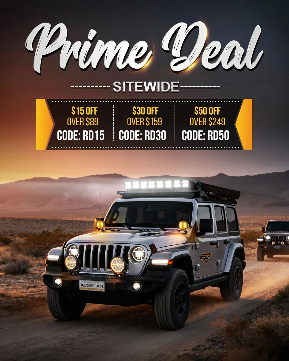 2026 PRIME DEAL – Auxbeam Lighting