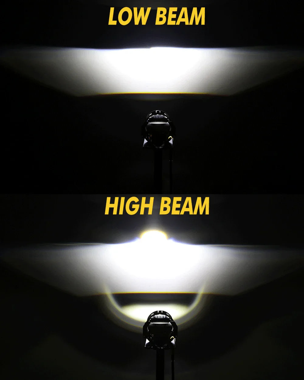 Led Direct Projection 3 Inch 140W Hyperboloid Bi-LED Direct Projector Lens Headlight K9 Seri