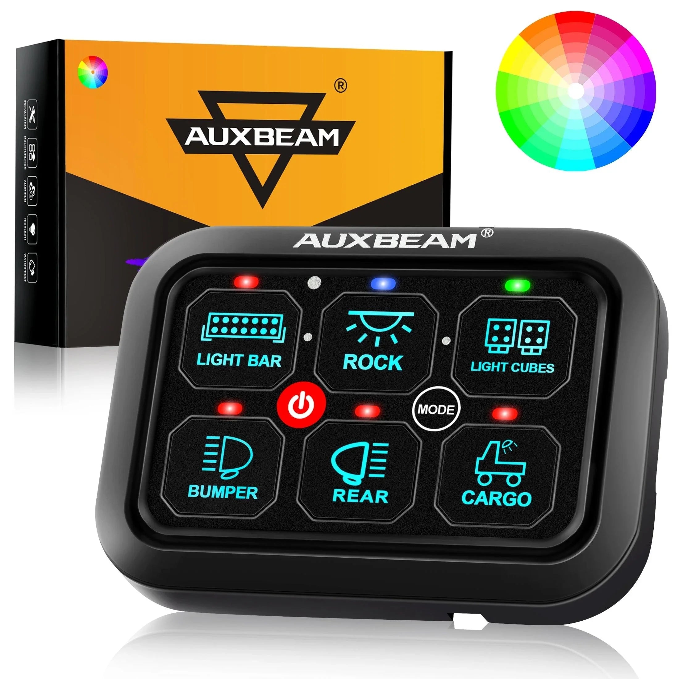 と*び様 AUXBEAM スイッチパネル RA60 RGB 19a8efe2-c8b7-41f1-be65-