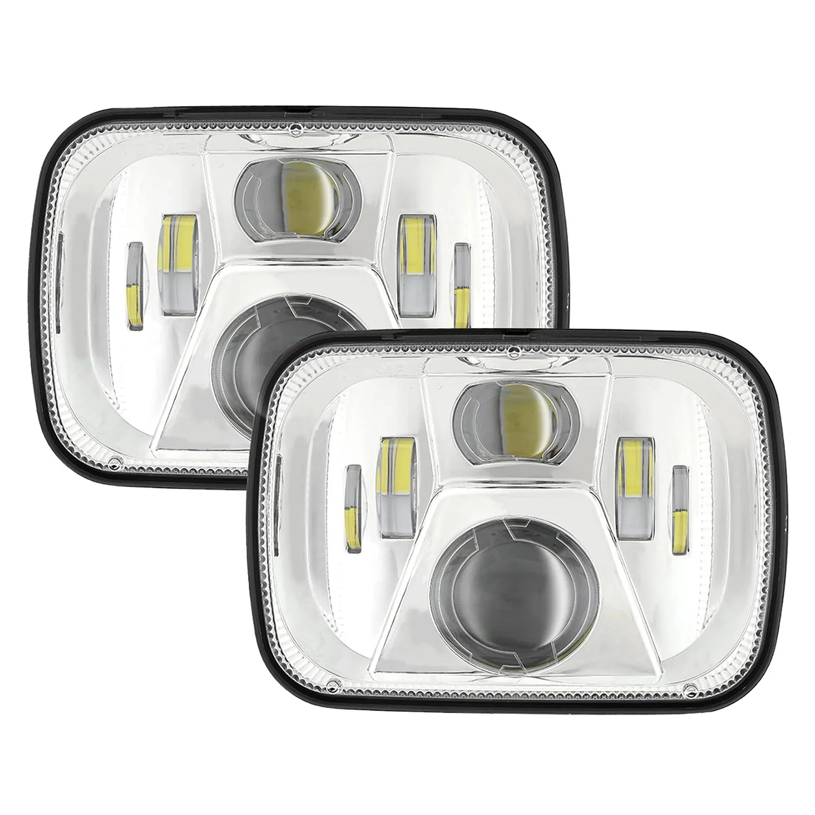 110W 7x6 LED light Headlights GMC