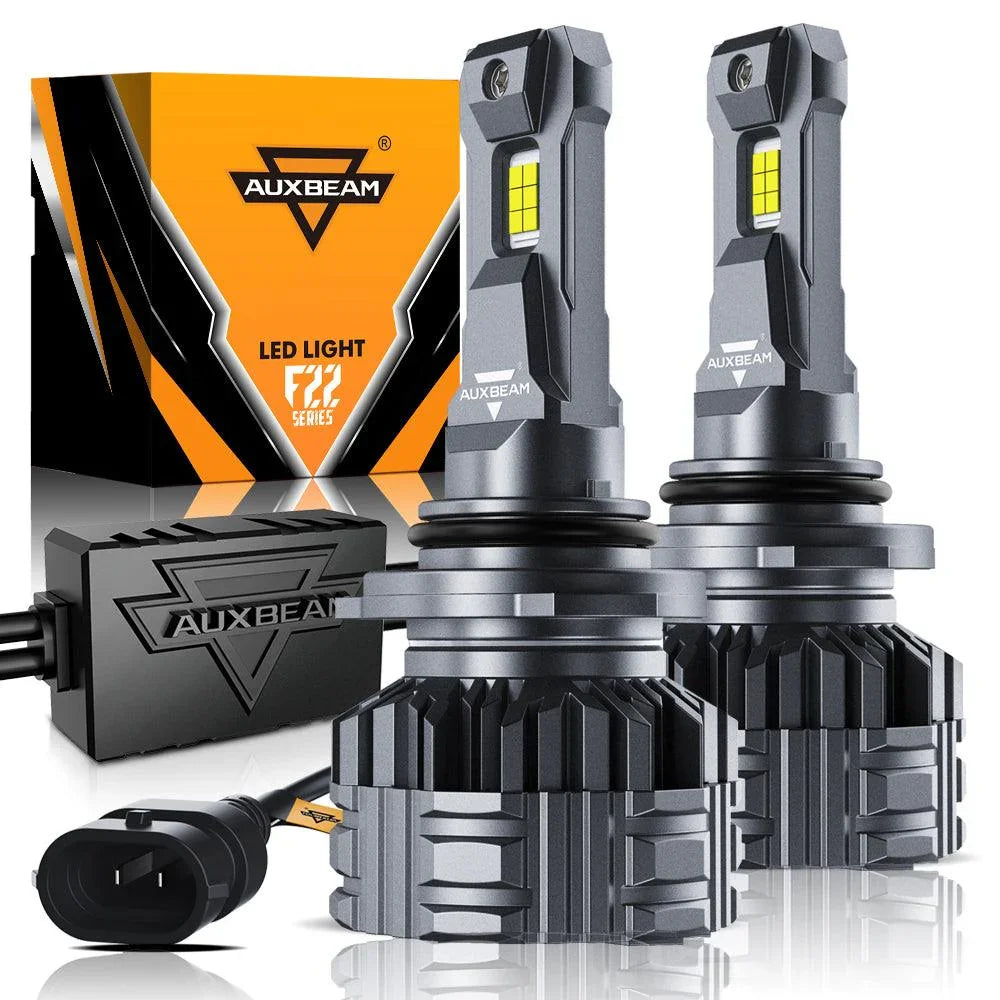 9006 LED Headlight Bulbs 110W 24000LM F22 Series High Brightness 6500K