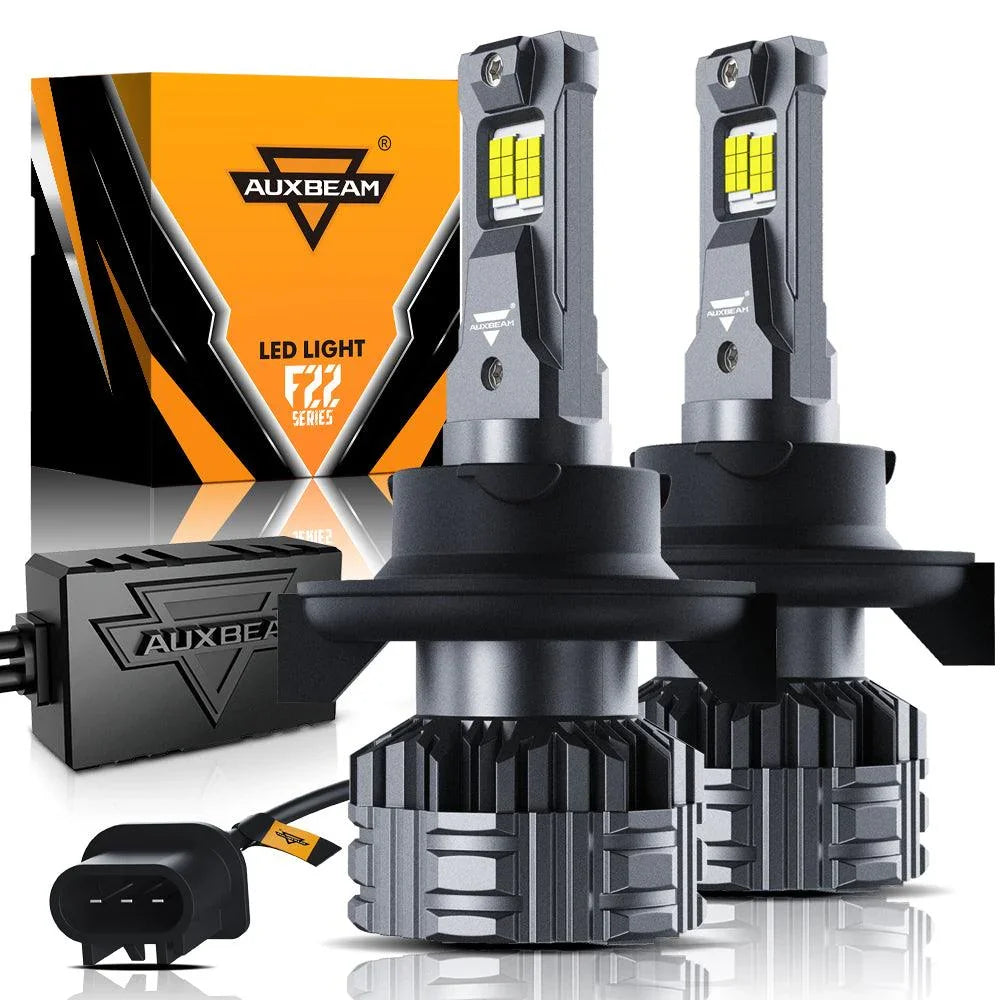 H13 LED Headlight Bulbs 110W 24000LM F22 Series High Brightness 6500K