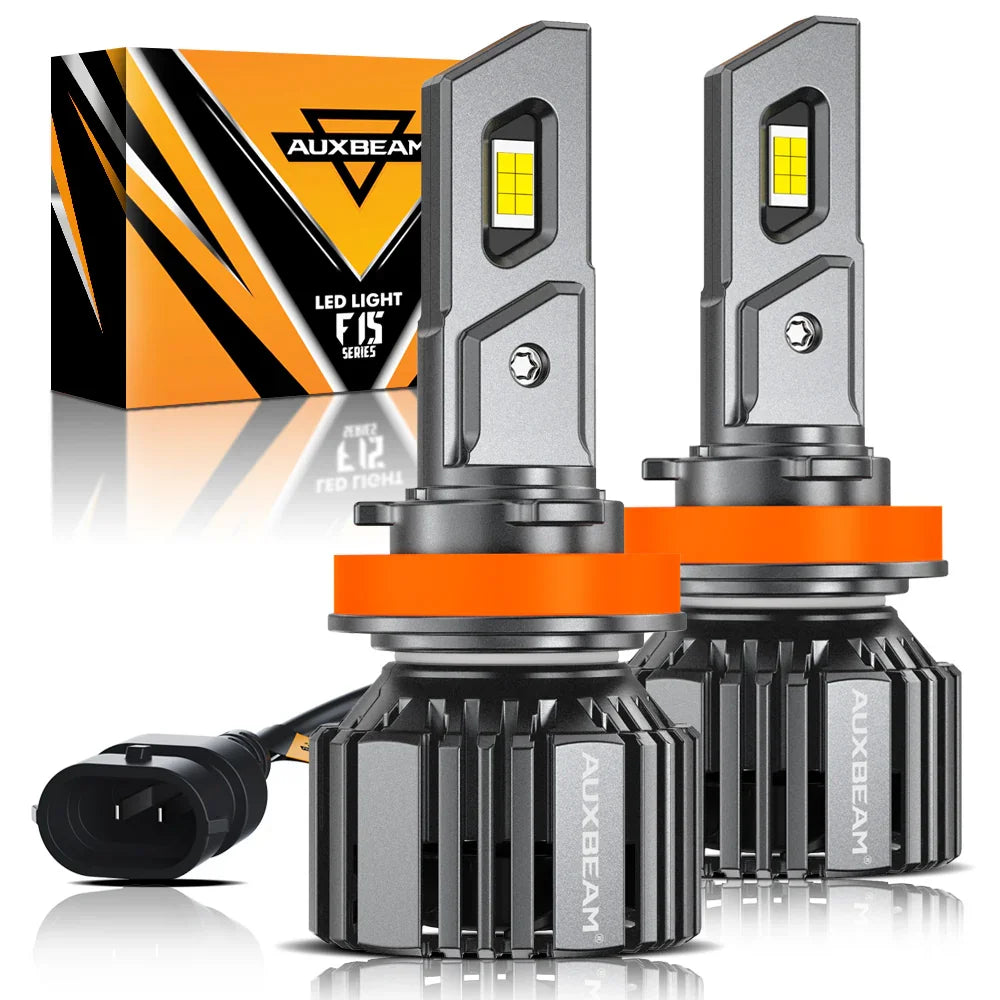 H11/H9/H8 LED Headlight Bulbs 90W 20000LM F15 Series 20% Smaller Size