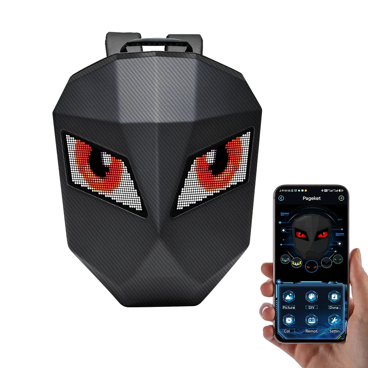 AUXBEAM Smart LED Motorcycle Backpack