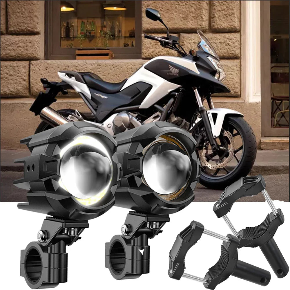 2011 Honda NC700X Motorcycle LED Spotlight Light 3+5 Light Modes