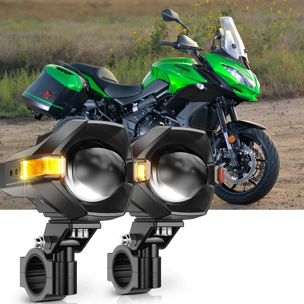 2015 Kawasaki Versys 1000 LT Motorcycle LED Spotlight Light 3+5 Light