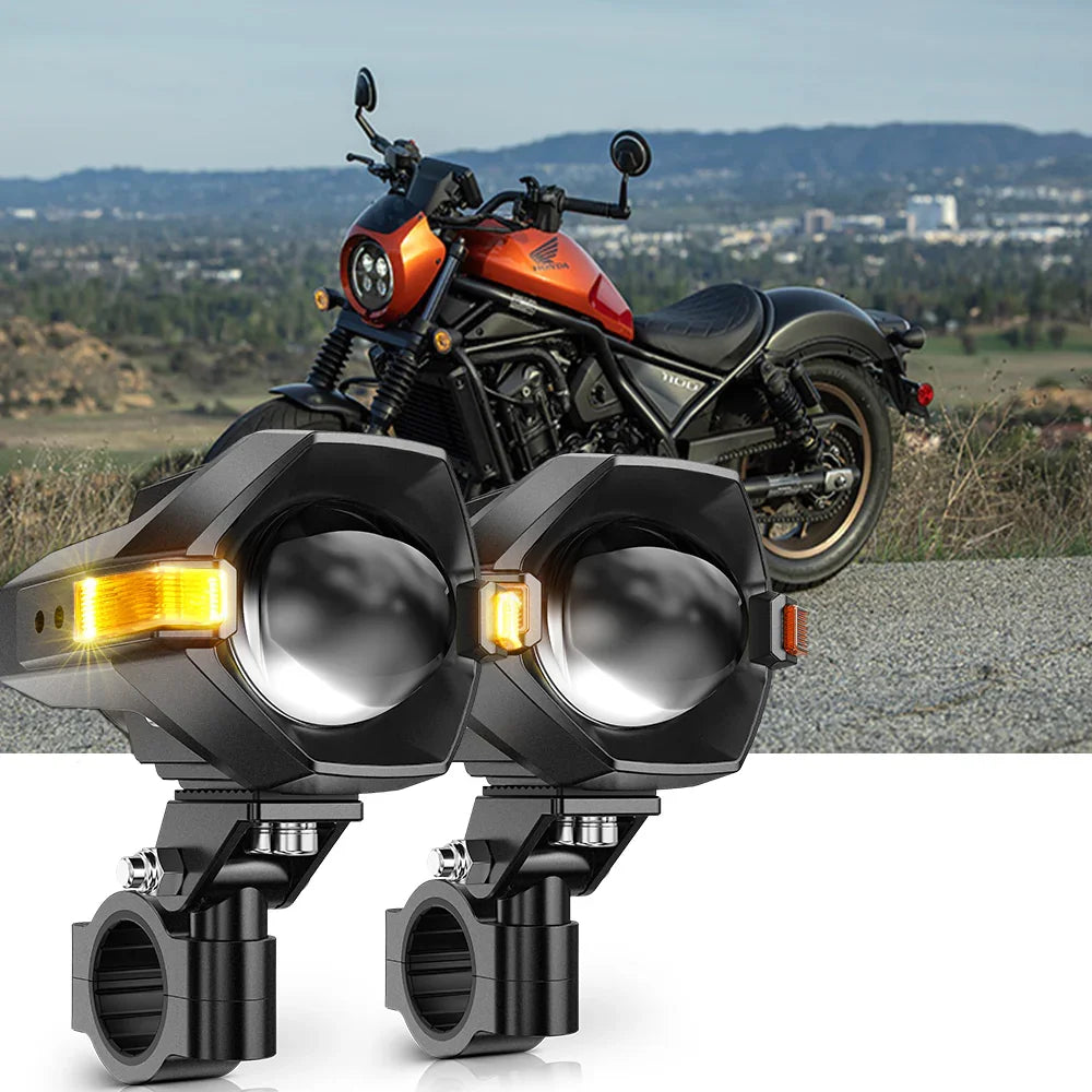 2024 Honda Rebel 1100 ABS Motorcycle LED Spotlight Light 3+5 Light Mod