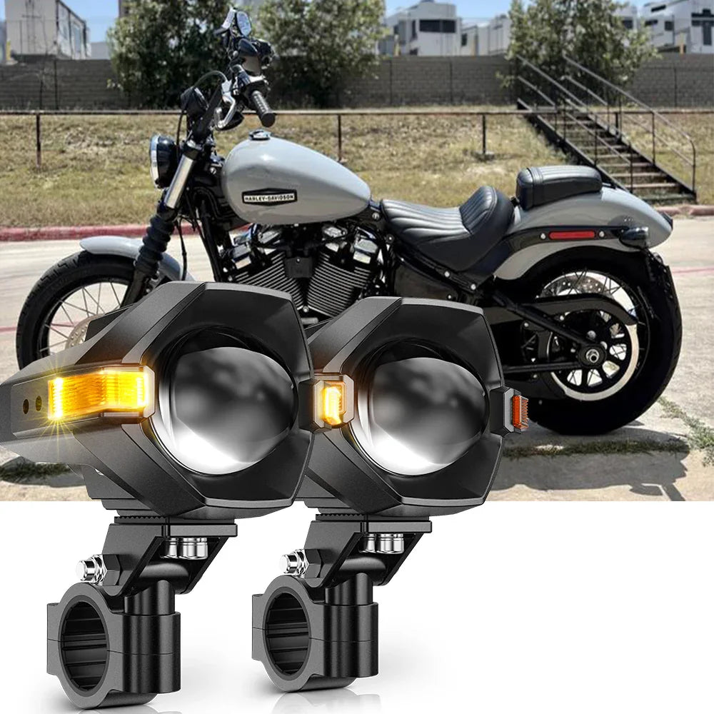 2025 Harley-Davidson Street Bob Motorcycle LED Spotlight Light 3+5 Lig