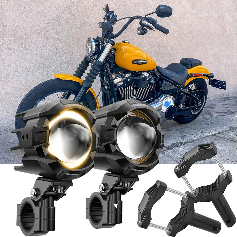 2025 Harley-Davidson Street Bob Motorcycle LED Spotlight Light 3+5 Lig