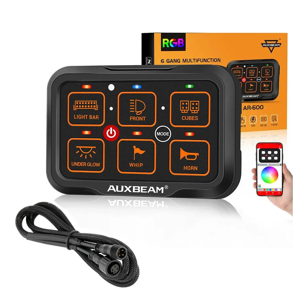 Auxbeam® AR-600 RGB Switch Panel with APP