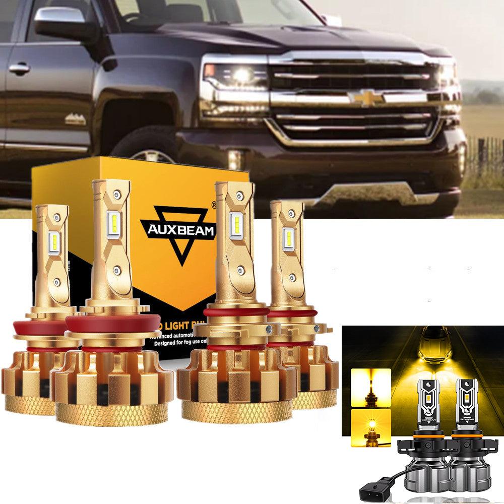 Headlight Bulbs For Chevrolet Silverado 1500 Kit For Chevy - Foto 9