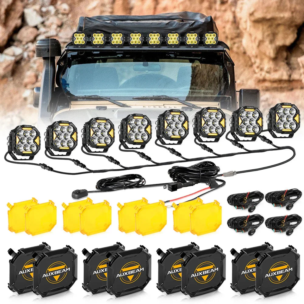 CUBE-Z Series 4 Inch Spot LED Pod Lights Off Road Lights