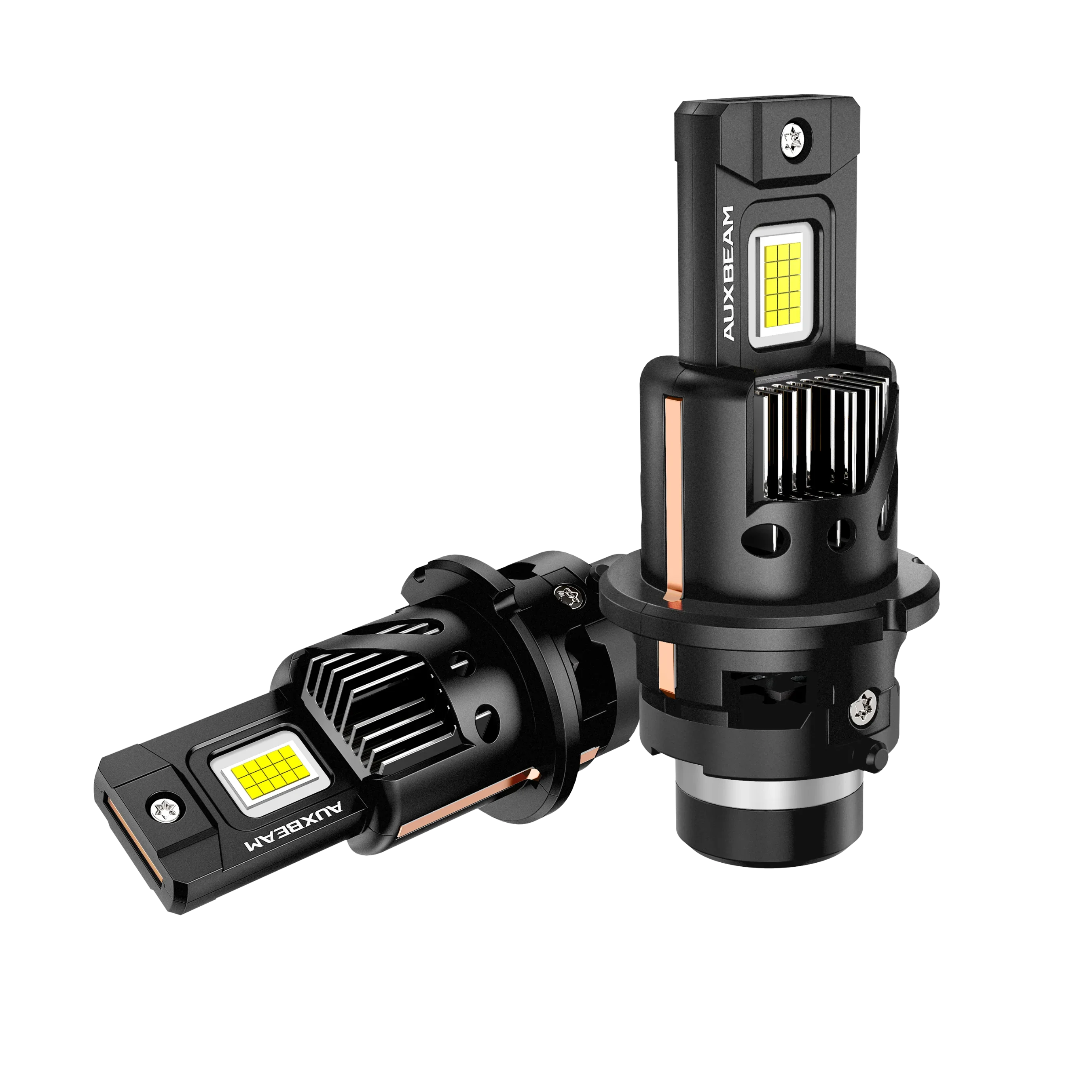 Auxbeam® D2 D2S D2R LED Headlight Bulbs 80W 22000LM D-PRO Series Plug ...