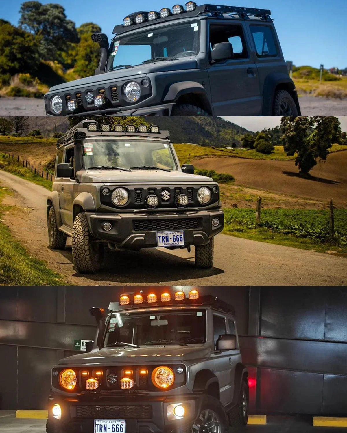 Auxbeam® 5 Inch Side Shooter LED Pod Lights Off Road Lights Amber