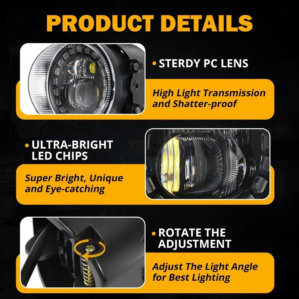 thumbnail image 2 of Fog Light Assembly Compatible With Toyota Venza France 2 of 13