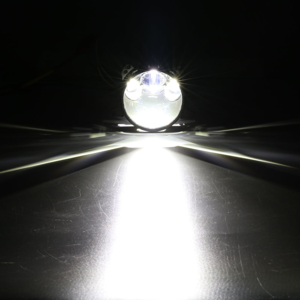 🆕3 Inch Bi-LED Projector Headlight with Triple Beam Laser Assist 165W