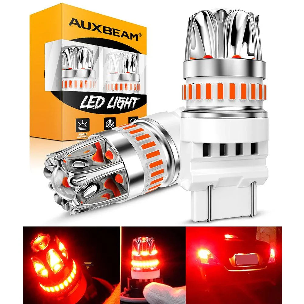 4 Pcs RED BAY15D 1157 12V Car Tail Stop Brake Light 5630 33 SMD LED 4 Pcs RED BAY15D 1157 12V Car Tail Stop Brake Light 5630 33 SMD LED