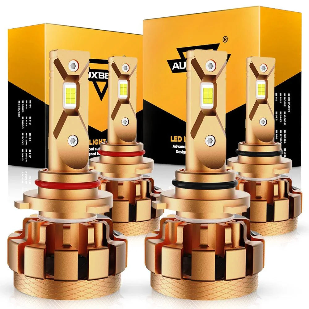 Auxbeam® 9005+9006 18000LM F-16 Plus Series LED Headlight Bulbs