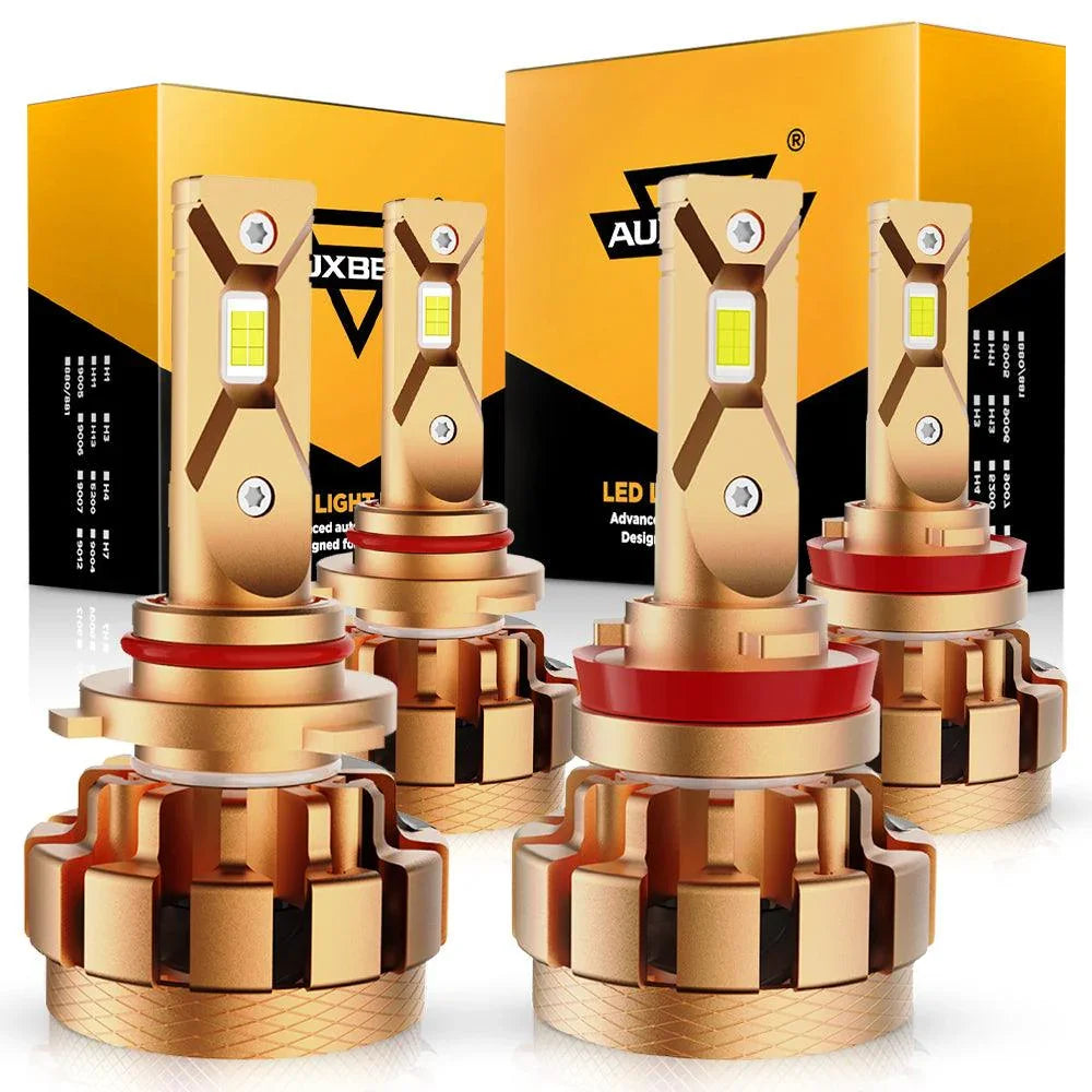 Auxbeam® 9005+H11 18000LM F-16 Plus Series LED Headlight Bulbs