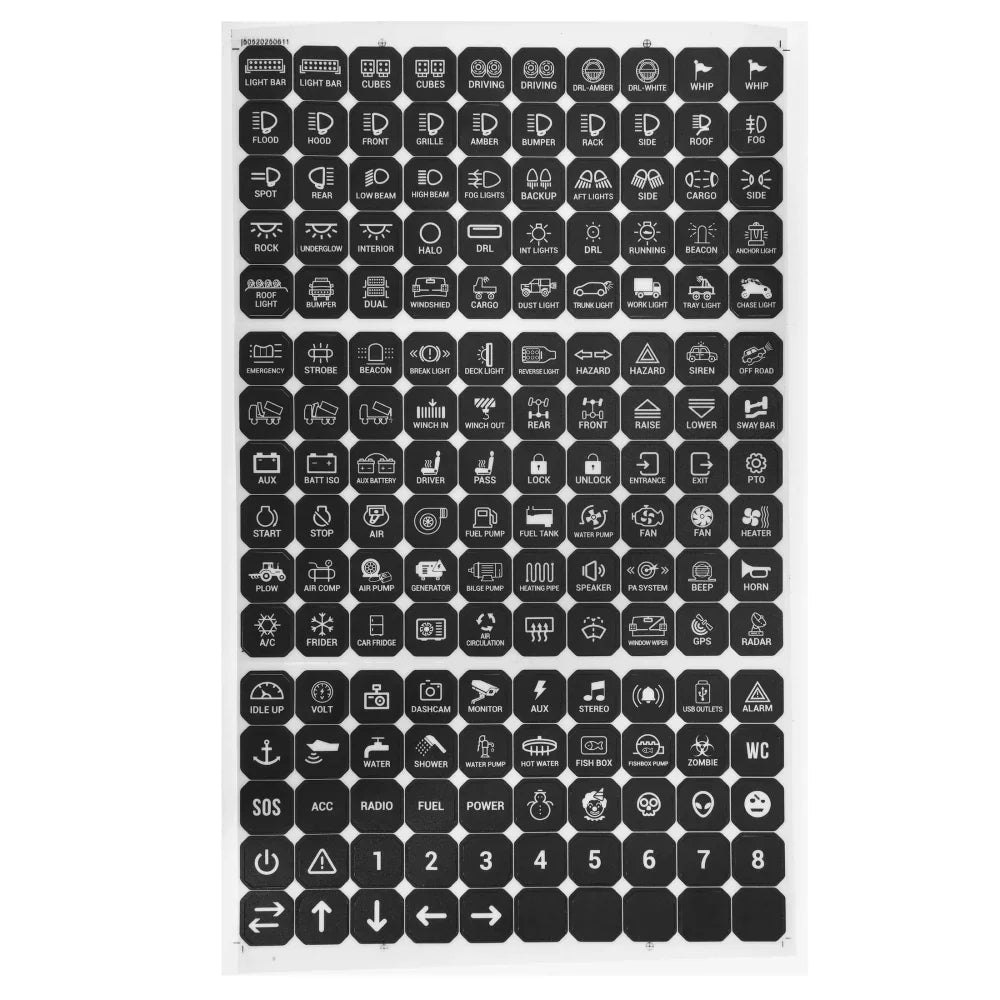 8 Gang Switch Panel – Auxbeam Lighting