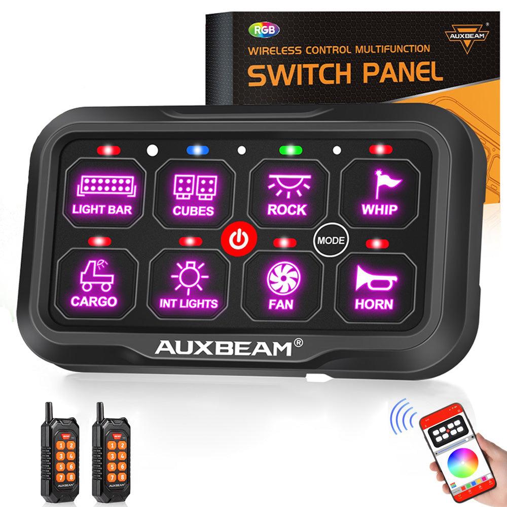 Auxbeam® AC-800 RGB Switch Panel with APP&Remote Control