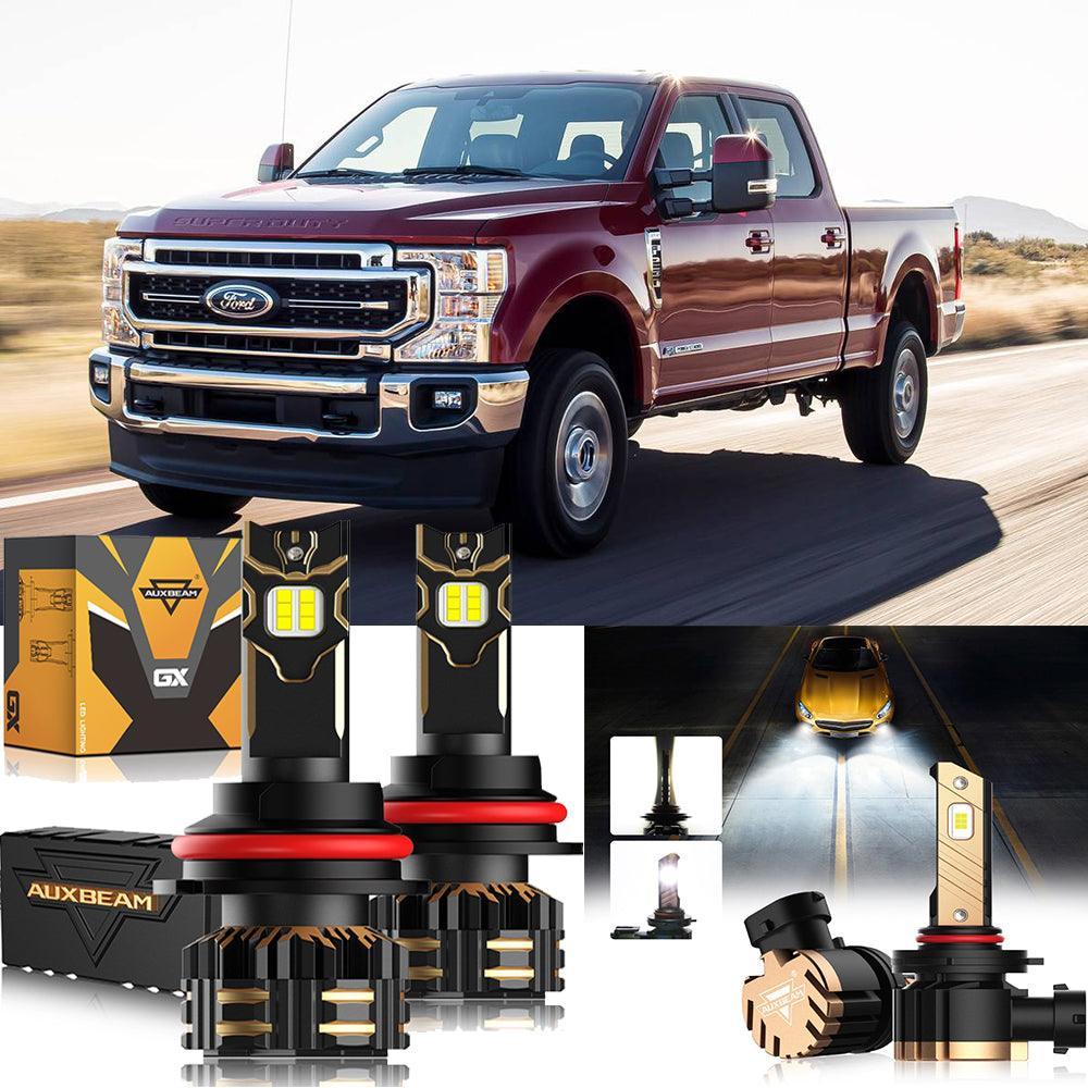 AUXBEAM H10 LED Fog Light Bulbs For Ford F150 F250 Super Duty - 20W 7000LM 6000K White