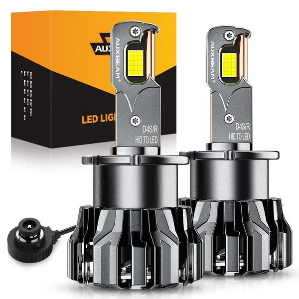 D-Lumina D4S/D4R LED Ampoule LED Voiture Anti Erreur 100% Canbus 90W 18000LM Remplacent les Ampoule au HID Xénon OEM Plug and Play - 2 Lampes