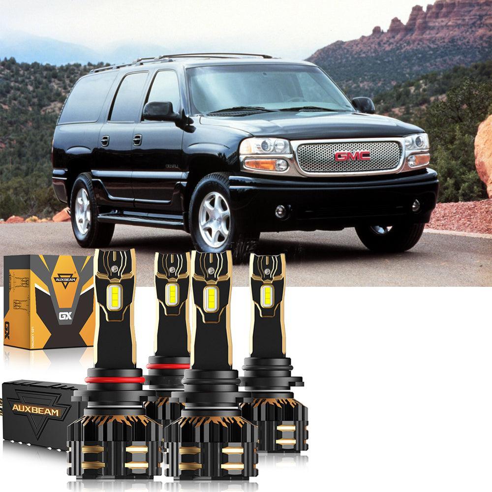 For 2000 2001 GMC Yukon LED Headlight Bulbs Replacement