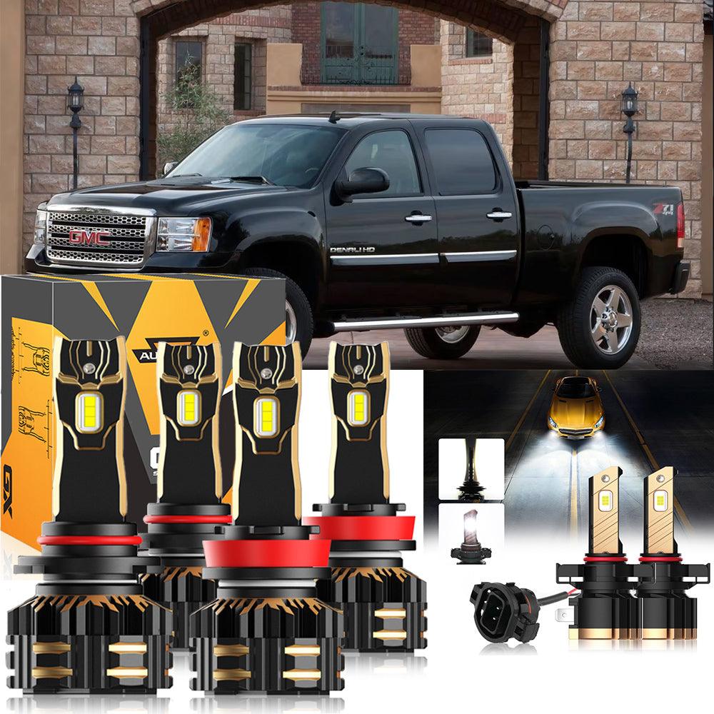 Chevy Silverado Led Headlights 6000K LED Headlight Bulb Kit For - Foto 3